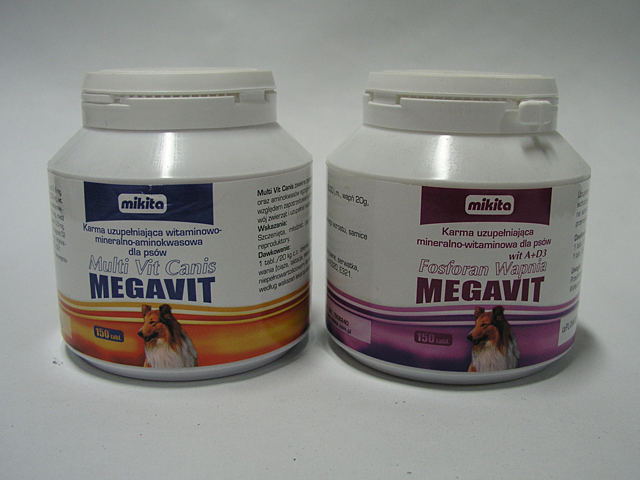 MIKITA MULTI VIT CANIS, MIKITA FOSFORAN WAPNIA