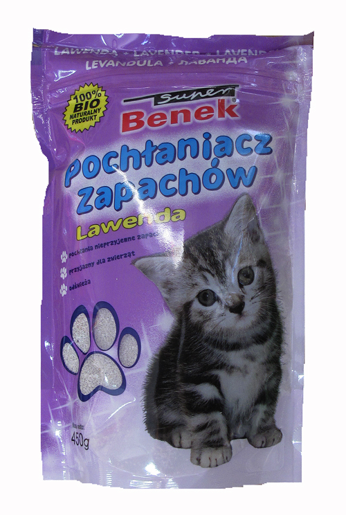 BENEK pochłaniacz zapachów -lawenda- 450g