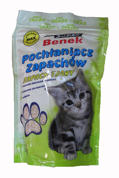 BENEK pochłaniacz zapachów -zapach trawy-200g
