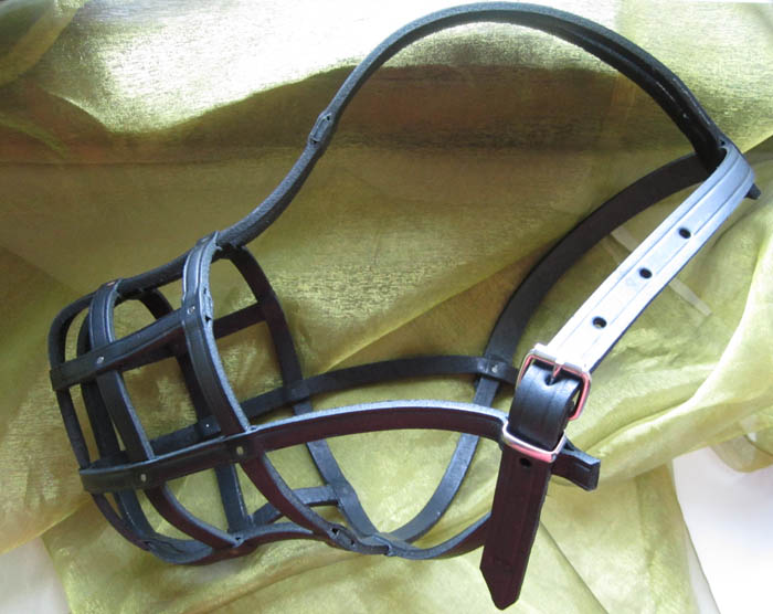 KAGANIEC SKÓRZANy dla rotweilera  