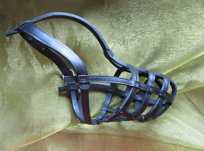 KAGANIEC SKÓRZANy dla pudla  