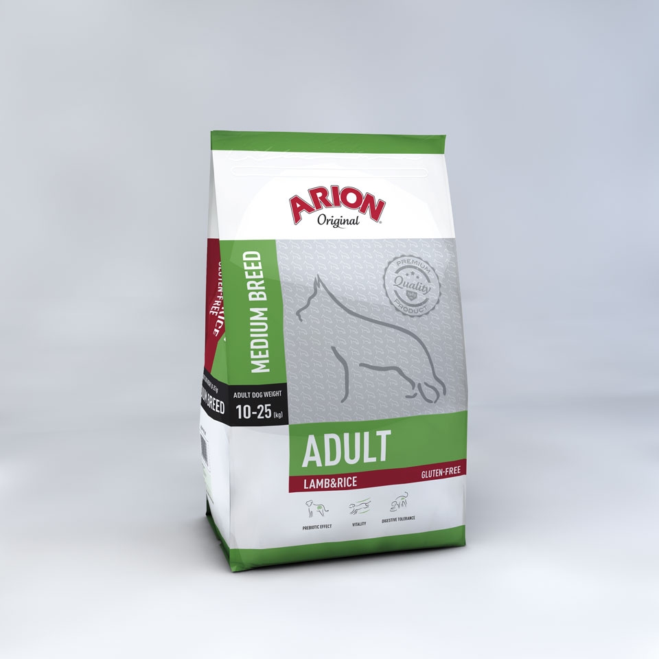 ARION Original Adult Medium Breed Lamb & Rice 
