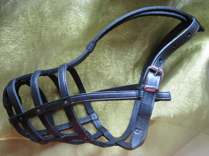 KAGANIEC SKÓRZANy dla owczarka  